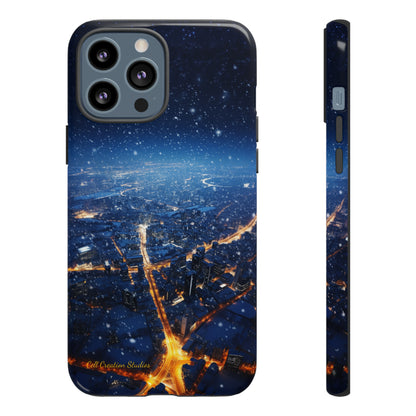 "Urban Snowfall Glow" -Tough iPhone Cases