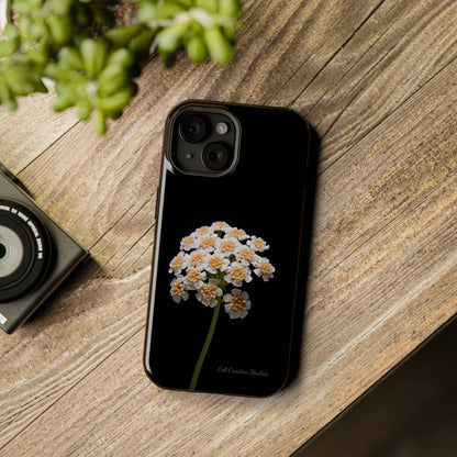 "Elegant Yarrow Bloom" Phone Case -MagSafe Tough Cases