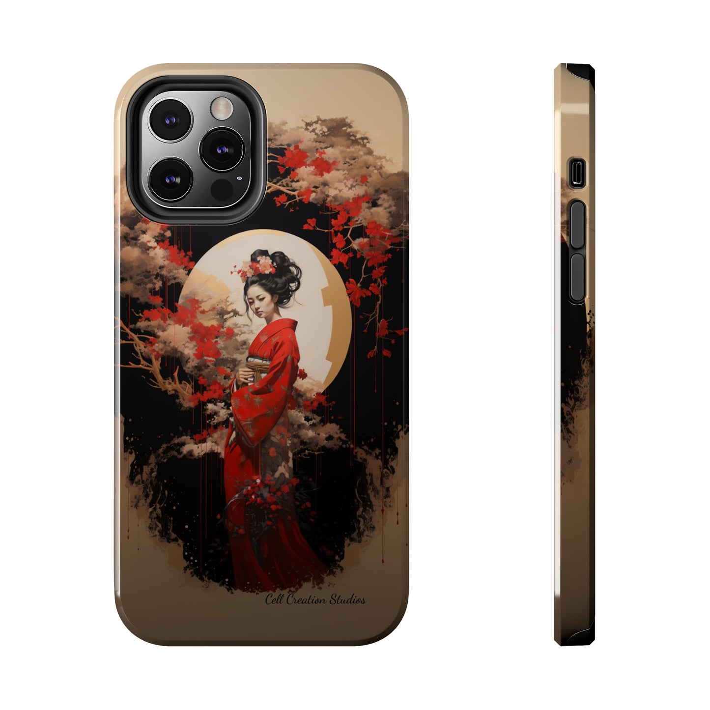 "Japanese Geisha Art" Phone Case -Tough Phone Cases