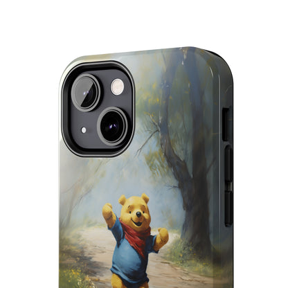 Introducing the "Winnie-The-Pooh Puddle Splash" Cell Phone Case – A Splash of Nostalgic Fun -Tough Phone Cases