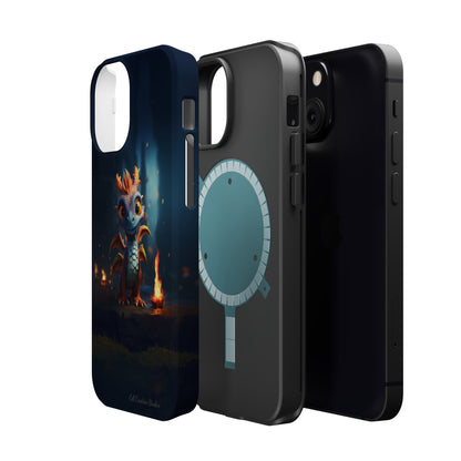 Introducing the "Azure Dragon" Cell Phone Case – Unleash Mythical Marvels -MagSafe Tough Cases