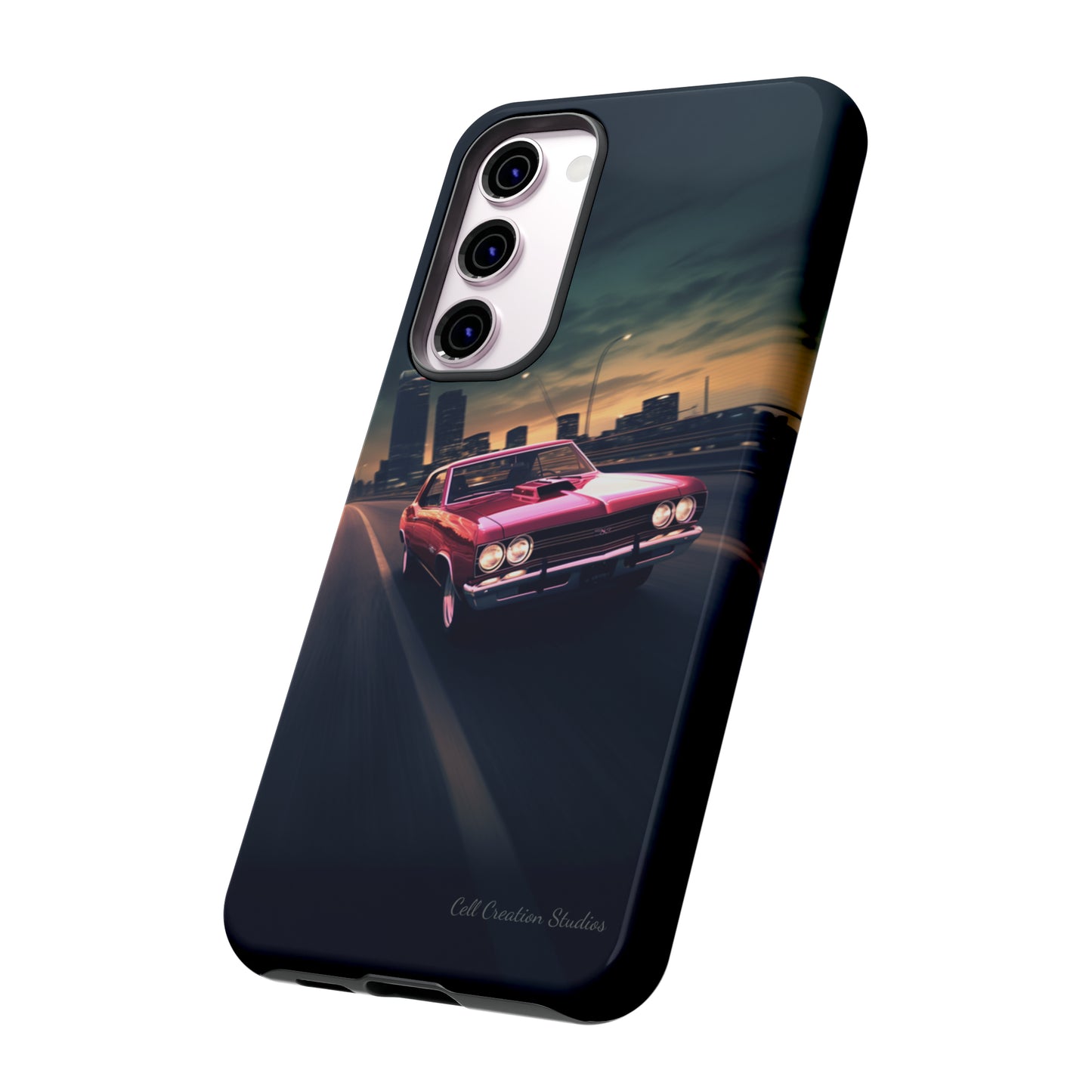 "Sunset City Cruise GTO Edition" -Tough Samsung Phone Cases