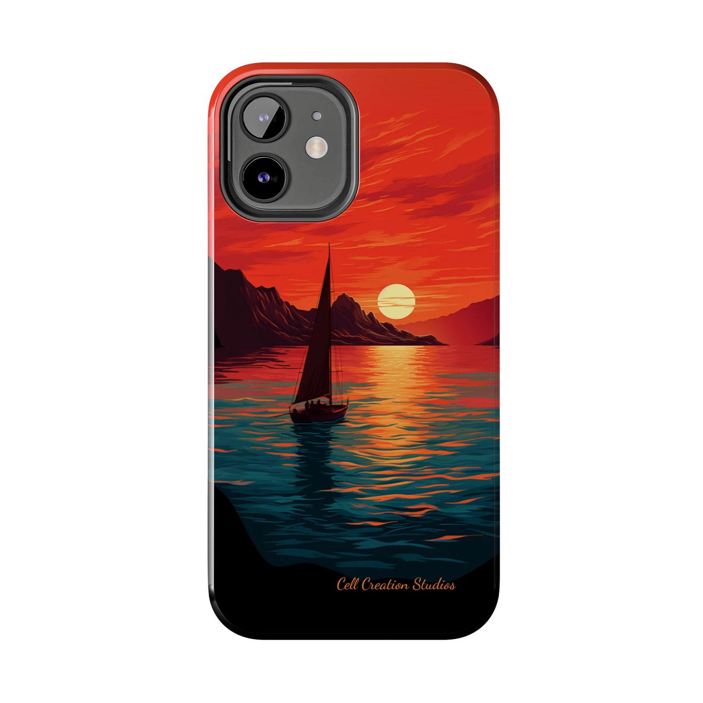 "Serenity at Sunset" -Tough iPhone Cases