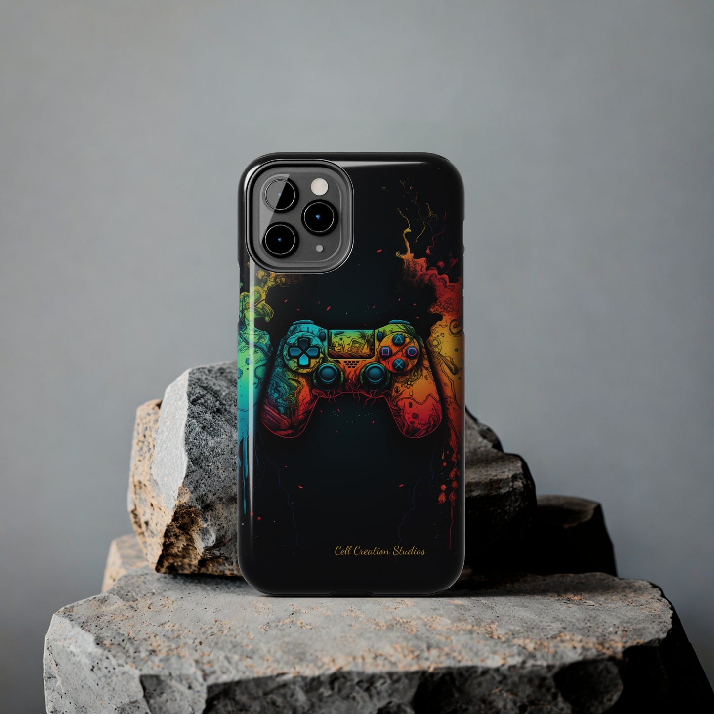 "ColorBlast Gaming" -Tough iPhone Cases