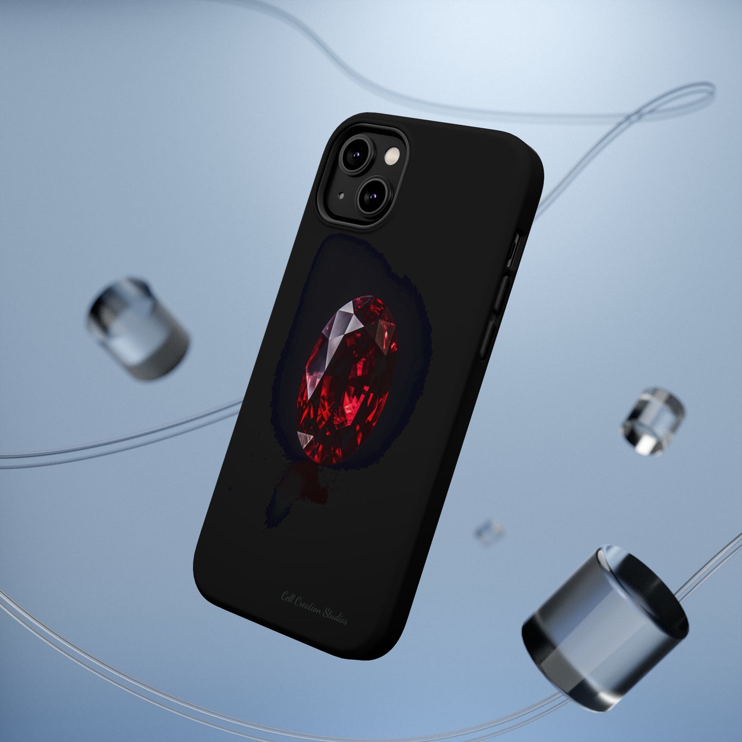 "Ruby Radiance" Phone Case -MagSafe Tough Cases