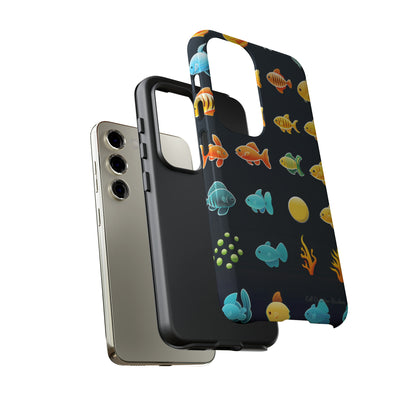 "AquaArt Fish" -Tough Phone Cases