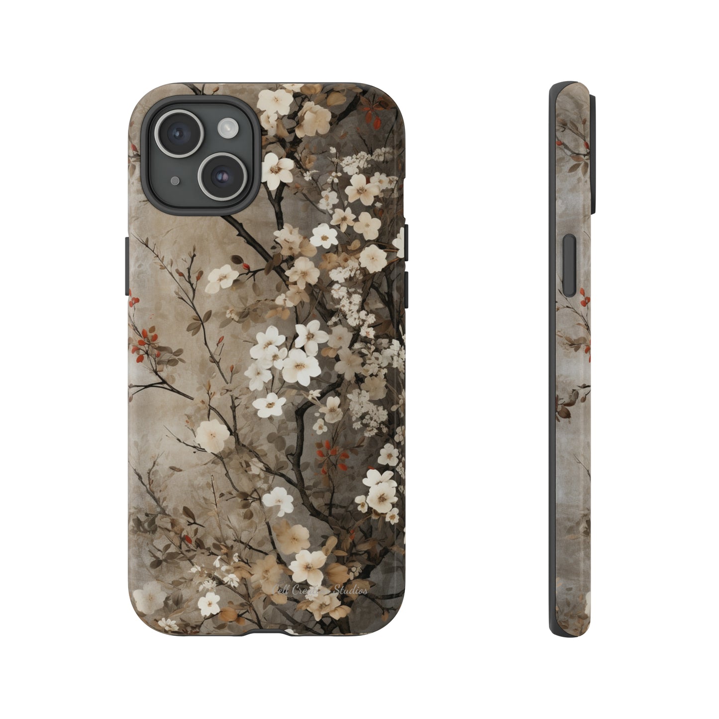 "Whimsical Blooms" -Tough iPhone Cases