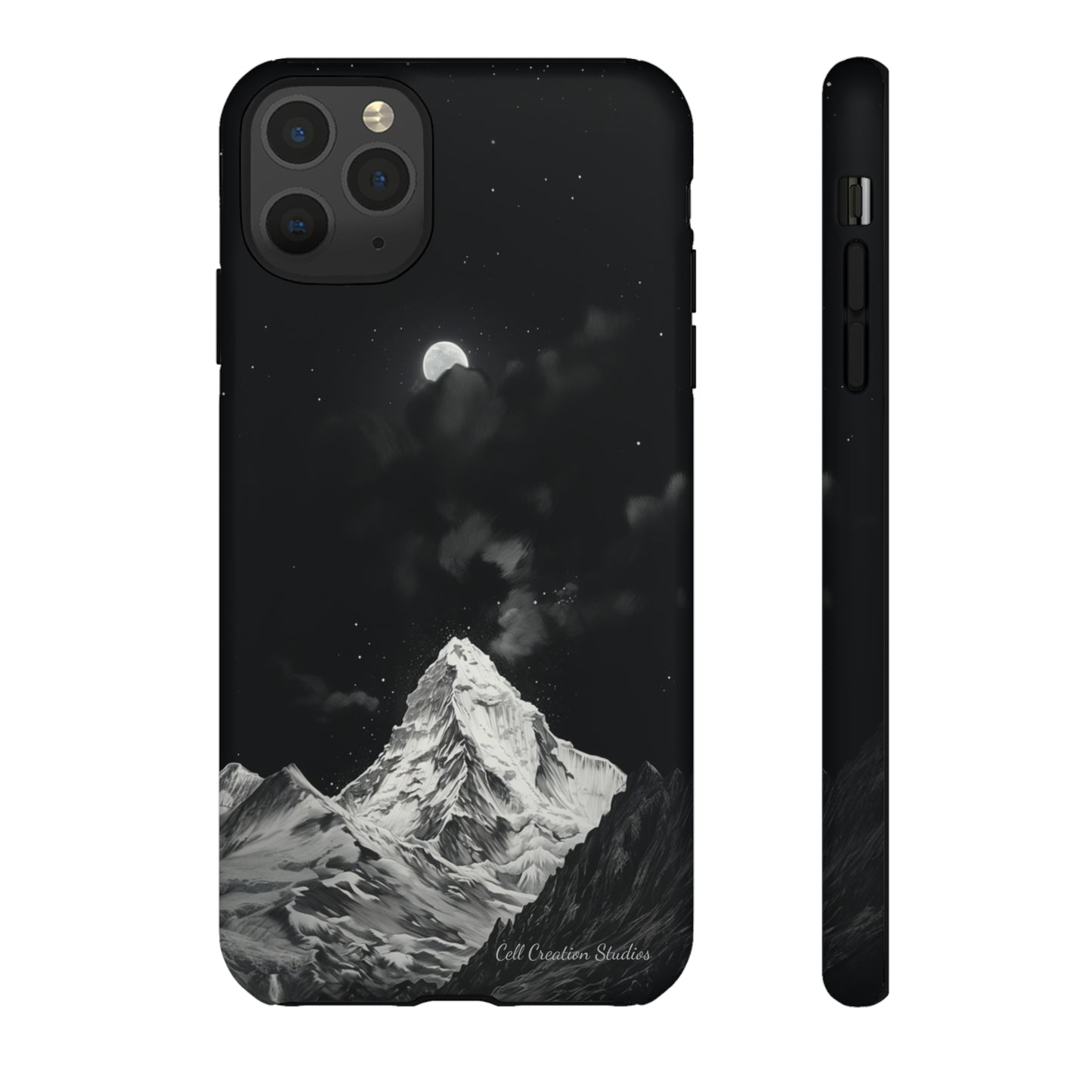 "Moonlit Everest" Phone Case -Tough Cases