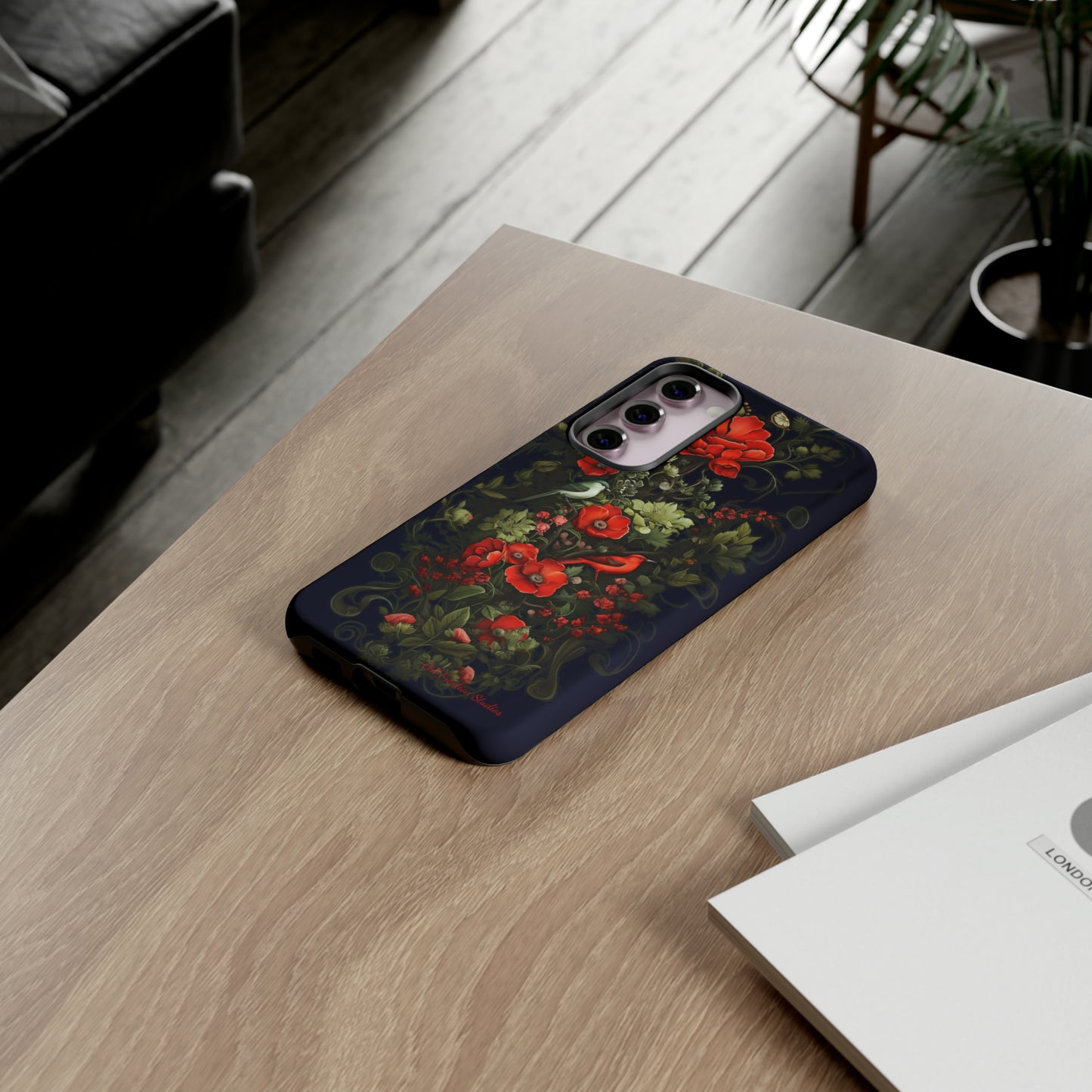 "Floral Serenade Elegance" -Tough Samsung Phone Cases