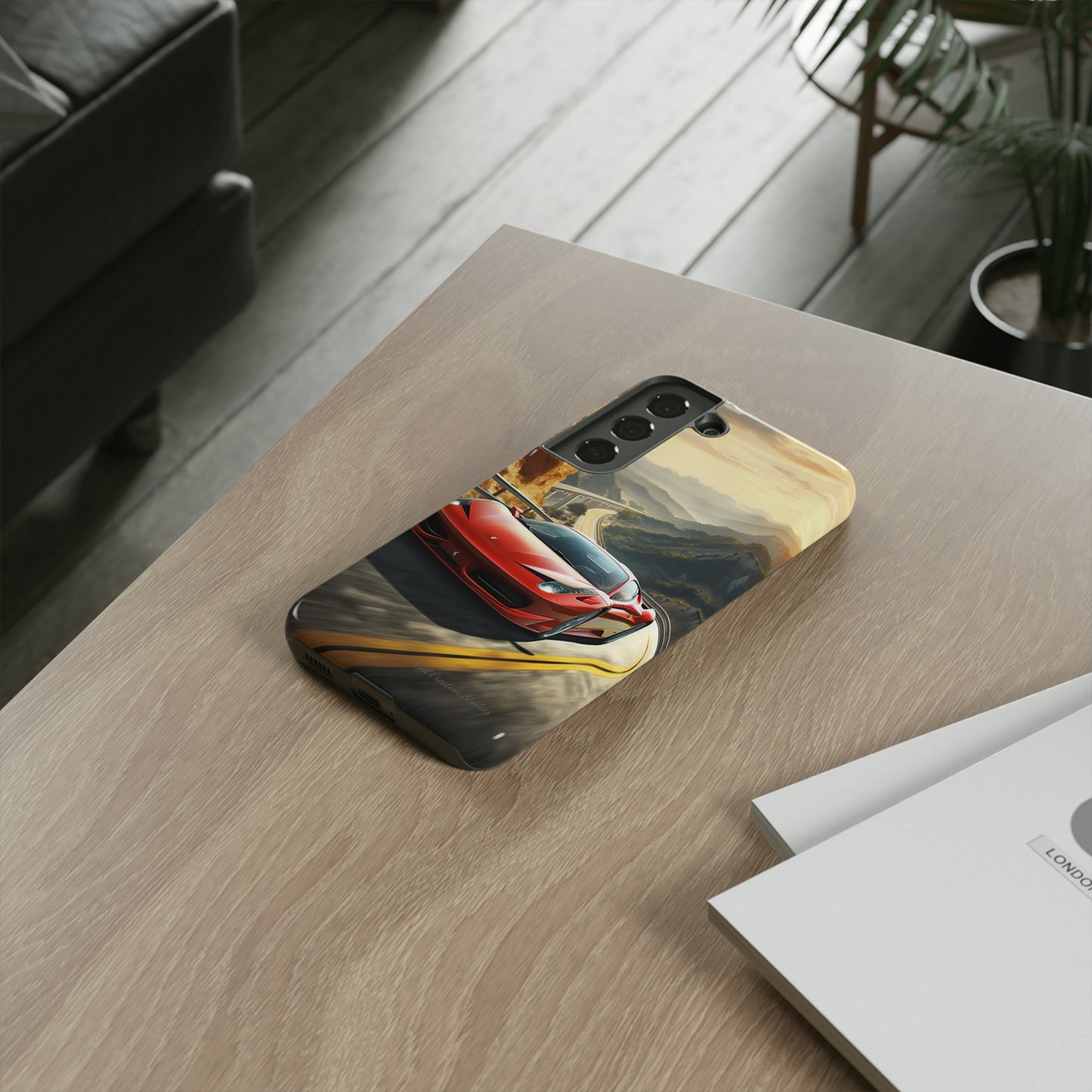 "Mountain Majesty Ferrari Edition" -Tough Samsung Phone Cases