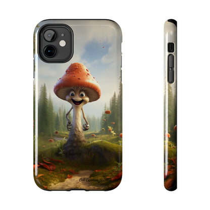 Introducing the "Smiling Mushroom" Cell Phone Case – Spread Joy with Every Glance! -Tough Phone Cases