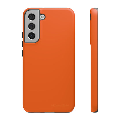 "Orange Burst" -Tough Samsung Phone Cases