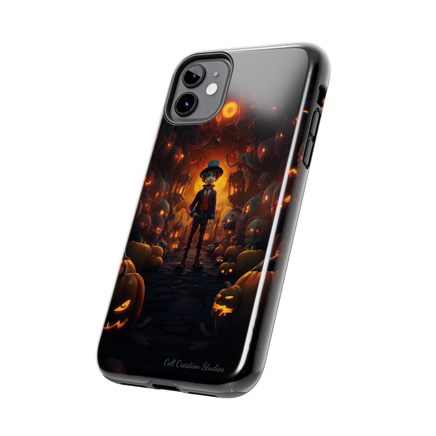 Introducing the "Pumpkin Patch Explorer" Cell Phone Case – Halloween Adventure -Tough Phone Cases