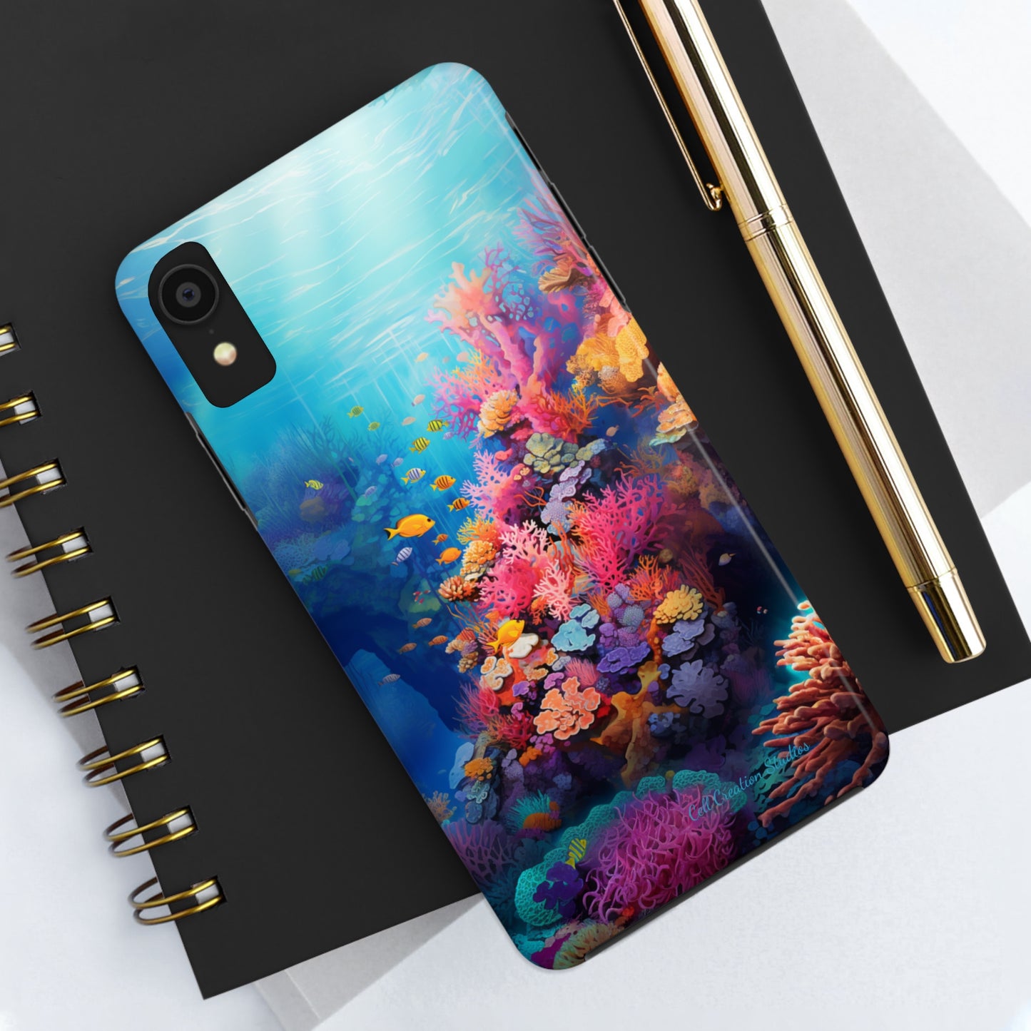 "Coral Reef Splendor" Cell Phone Case – Dive into the Vibrant Underwater World - Phone Cases