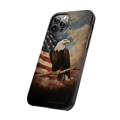 Introducing the "Eagle's Majesty" Cell Phone Case – Soar with American Pride -Slim Phone Cases