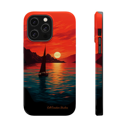 "Serenity at Sunset" -MagSafe Tough iPhone Cases