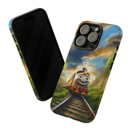 The "Smiling Express Train" Phone Case -Tough Cases