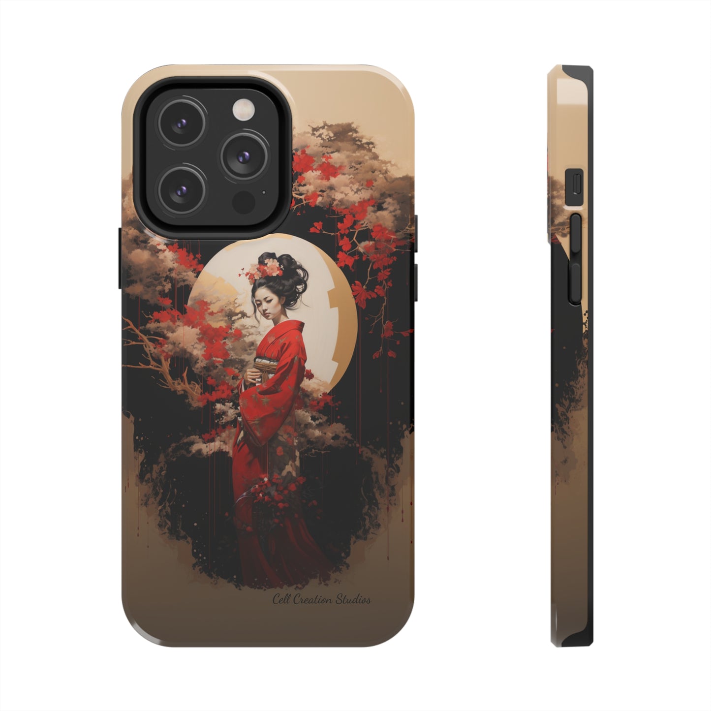 "Japanese Geisha Art" Phone Case -Tough Phone Cases