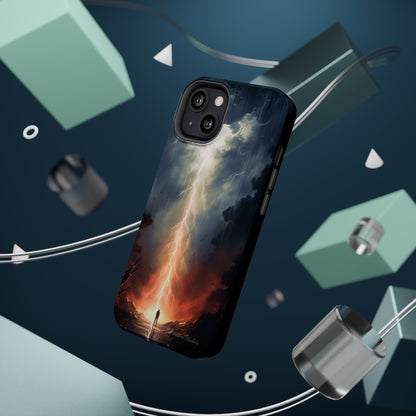 Introducing the "Thunderstrike" Cell Phone Case – Feel the Pulse of the Storm -MagSafe Tough Cases