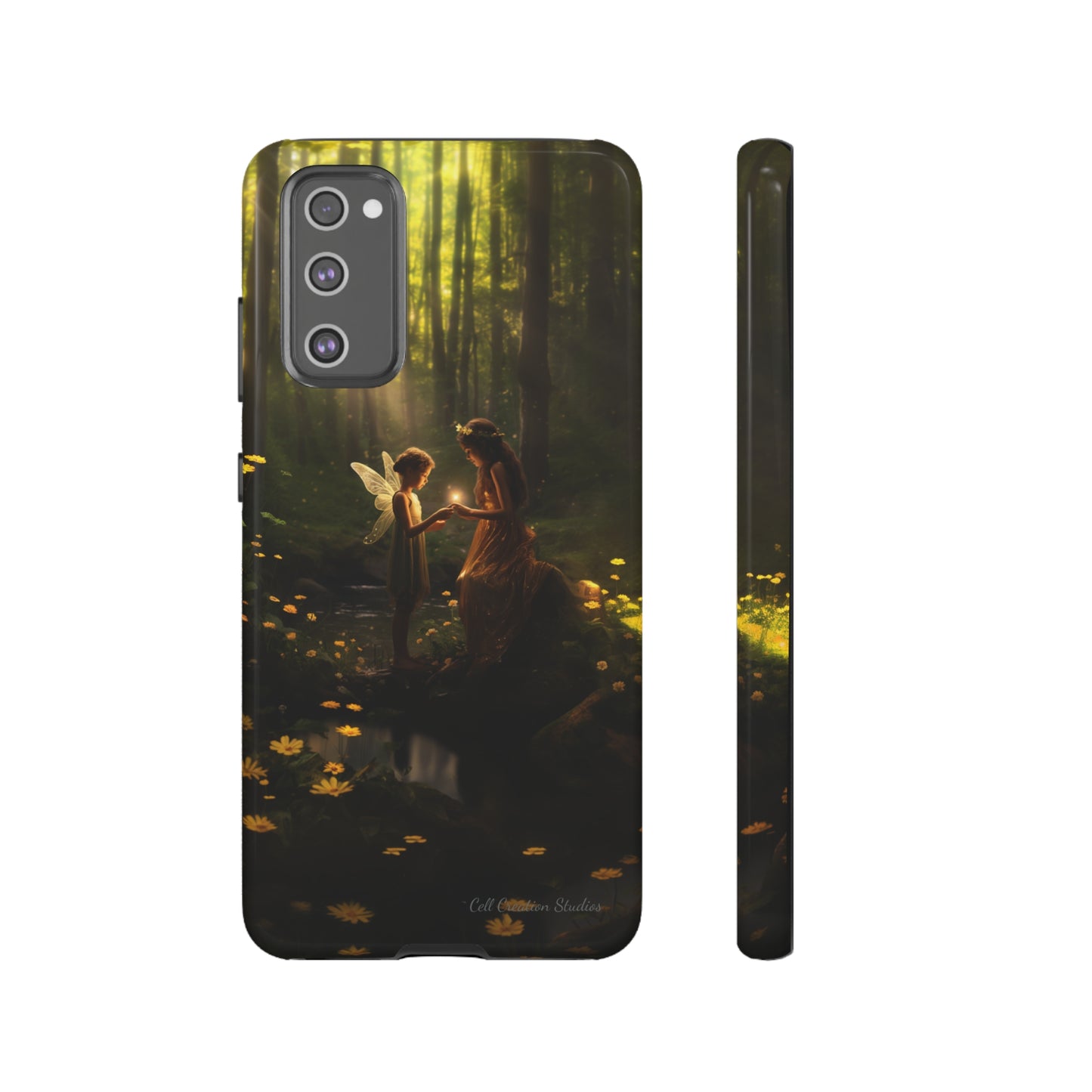 Introducing the "Forest Fairy of Kindness" Cell Phone Case – Where Magic Meets Compassion -Tough Cases