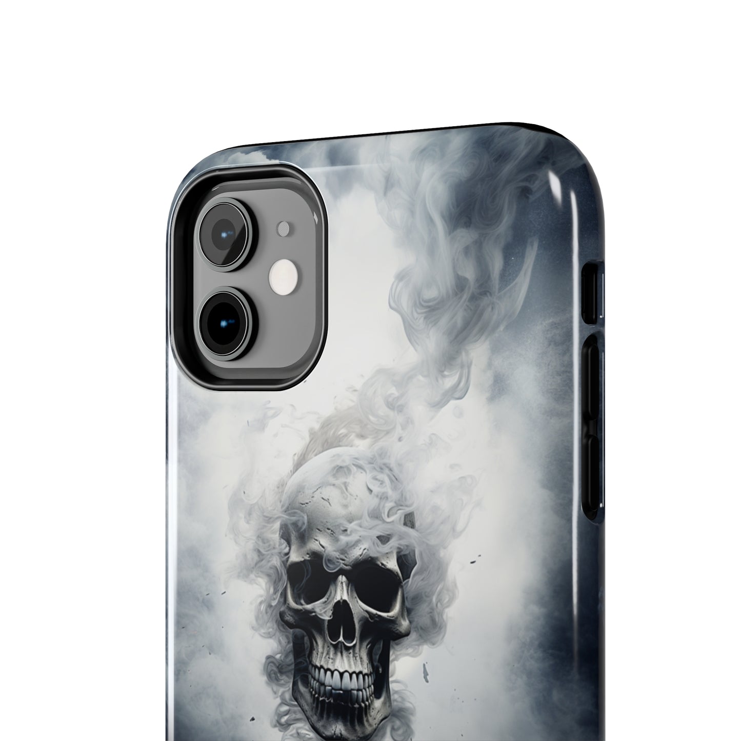 "Mystic Smoke Skull" -Tough iPhone Cases