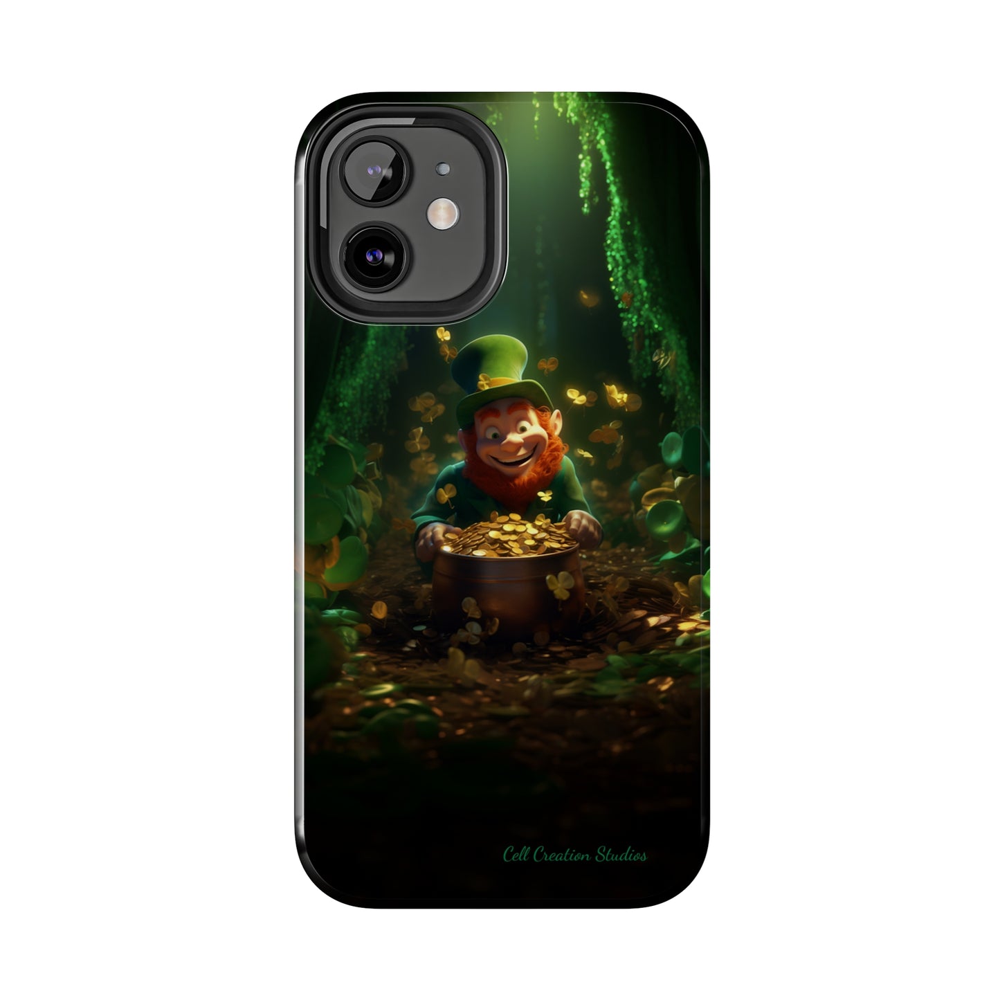 Introducing the "Leprechaun's Pot of Gold" Cell Phone Case – A Touch of Irish Charm -Tough Phone Cases