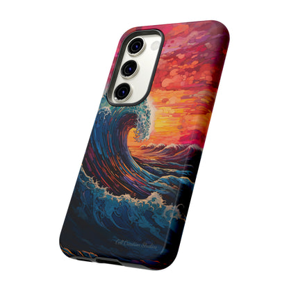 "Colorful Ocean Wave" Cell Phone Case -Tough Cases