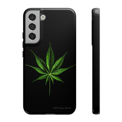 "Cannabis Chic" Marijuana Leaf Phone Case -Tough Cases