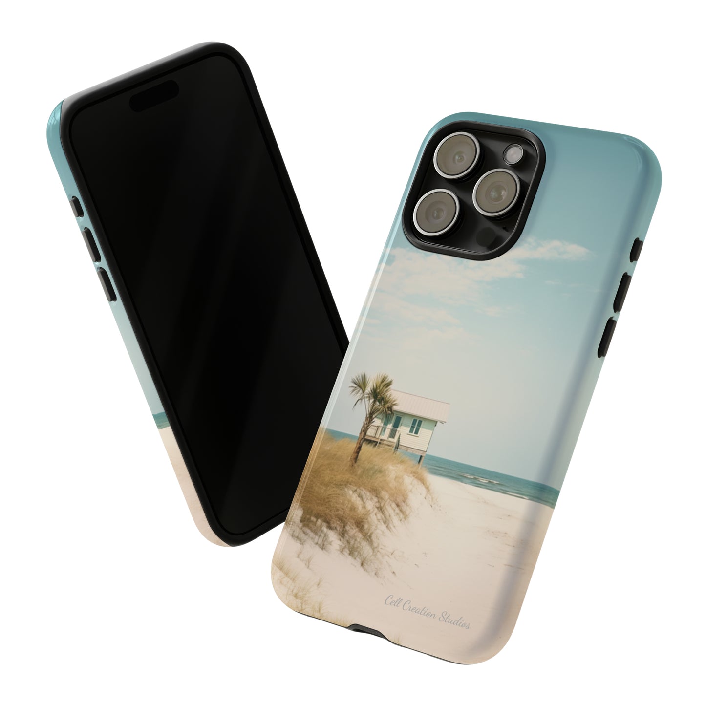 "Seaside Haven" -Tough iPhone Cases