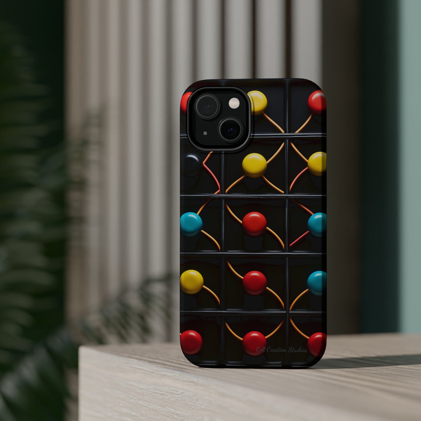 "Vibrant Spheres Fusion" -MagSafe Tough Phone Cases