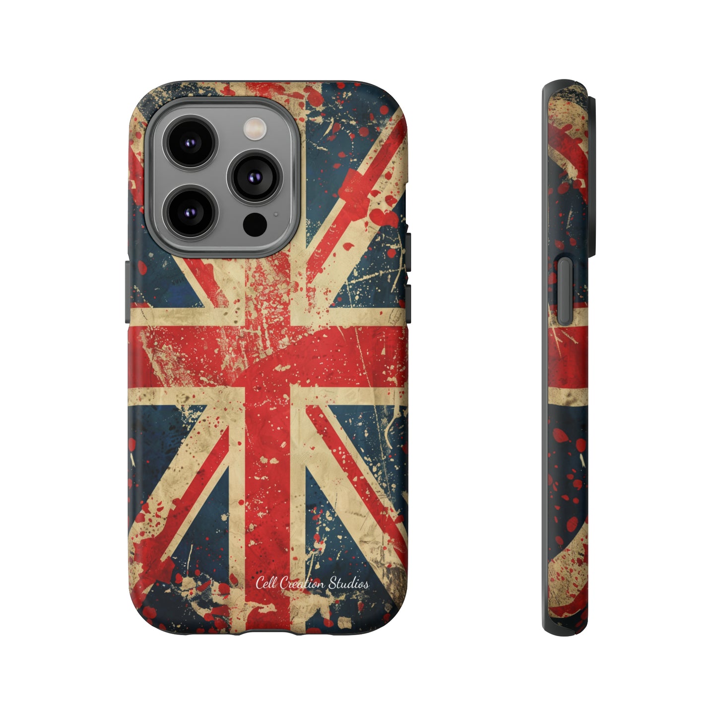 "Union Jack Flag" -Tough iPhone Cases