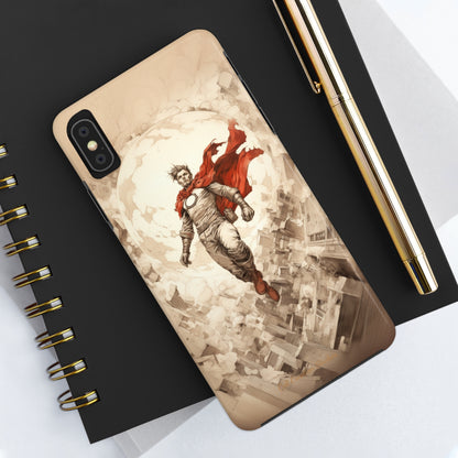 Introducing the "Heroic Guardian" Cell Phone Case – Unleash Your Inner Superhero with Captivating Design -Tough Phone Cases