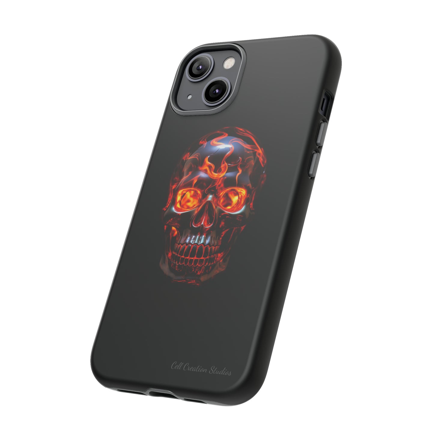 "Inferno Cranium" Phone Case -Tough Cases