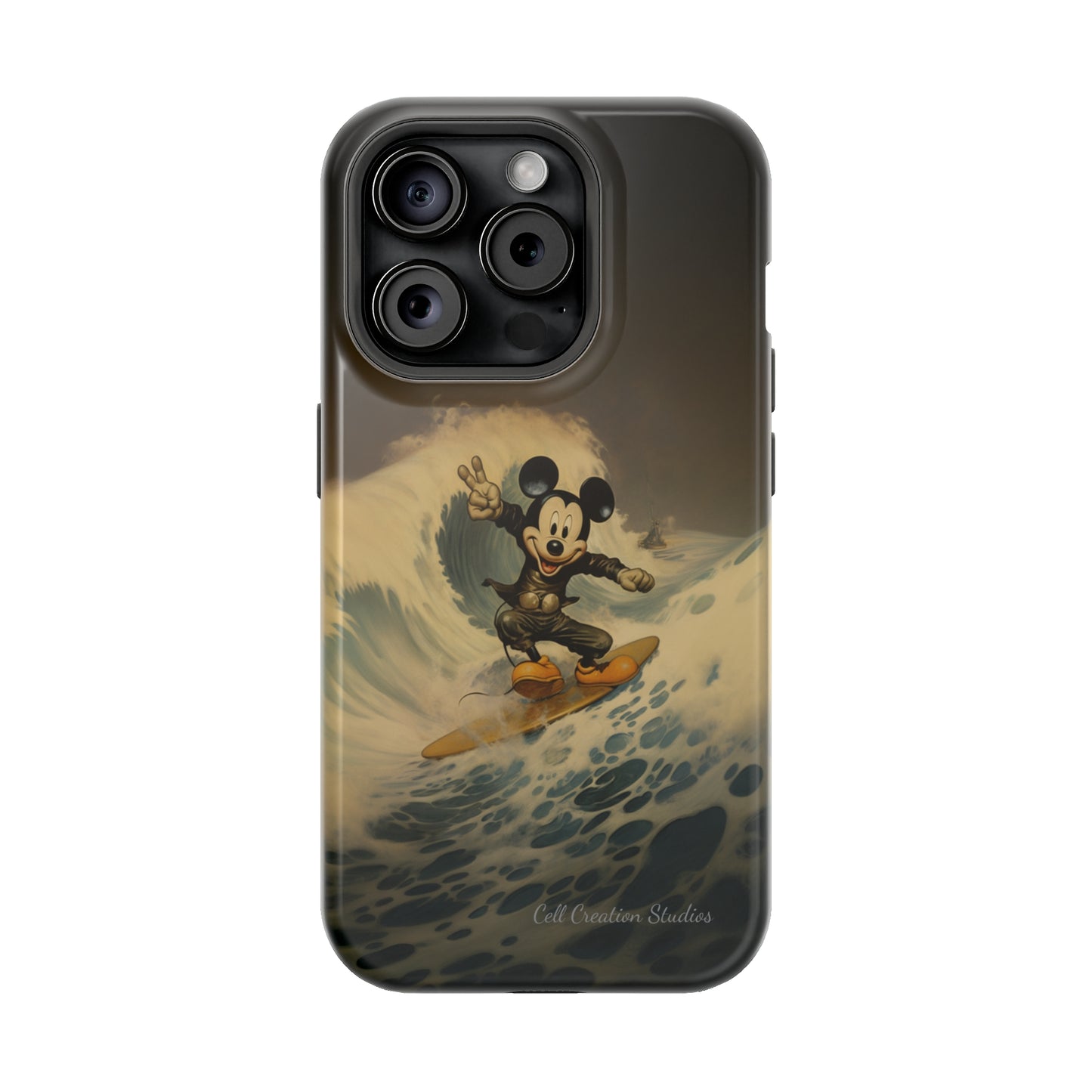 "Surf's Up Mickey" -MagSafe Tough iPhone Cases