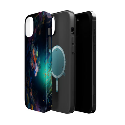 Introducing the "Aquatic Serenity" Cell Phone Case – Dive into Tranquil Waters! -MagSafe Tough Cases