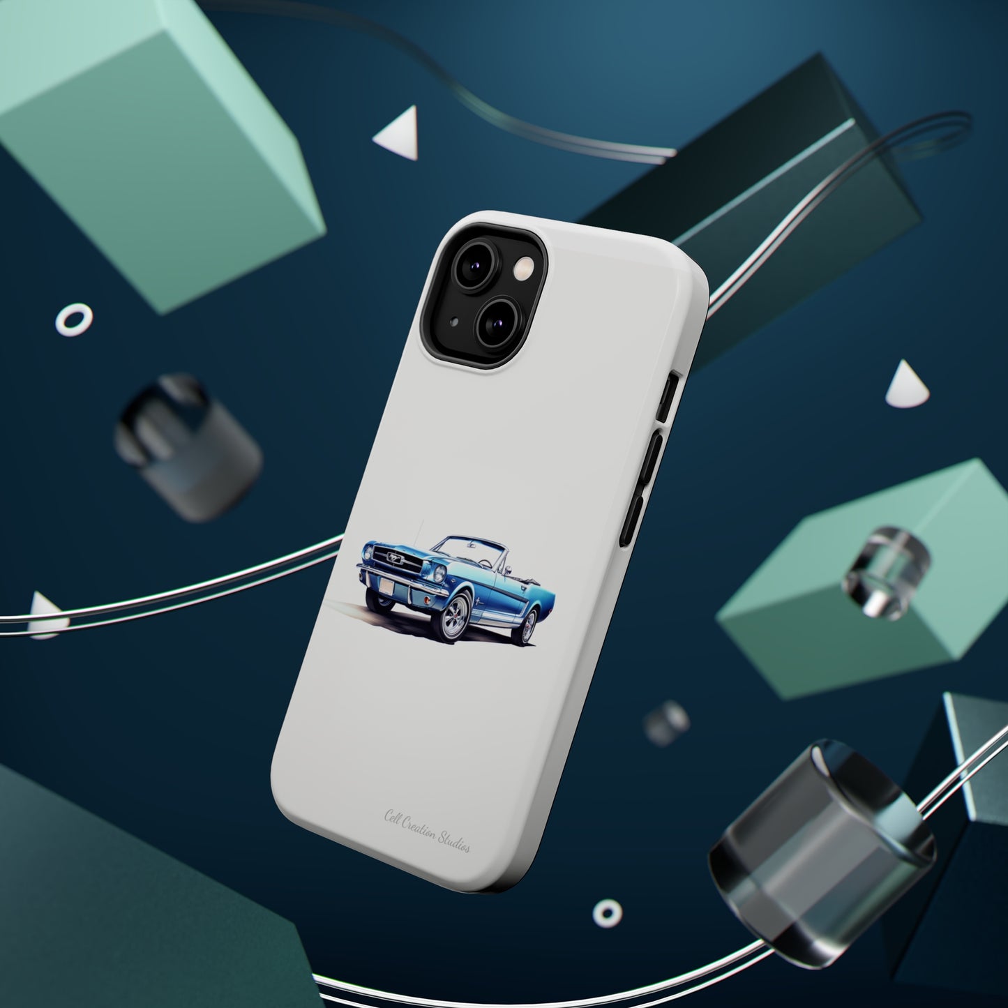 "Classic Mustang Cruisin'" Phone Case -MagSafe Tough Cases