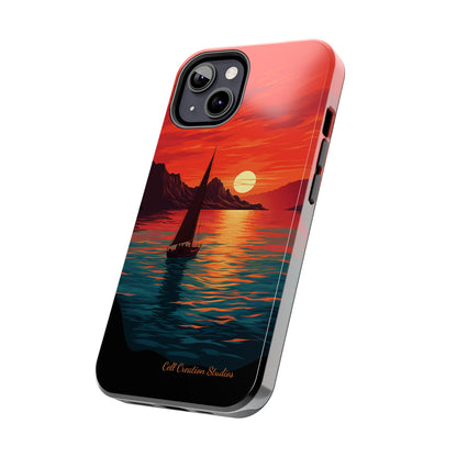 "Serenity at Sunset" -Tough iPhone Cases