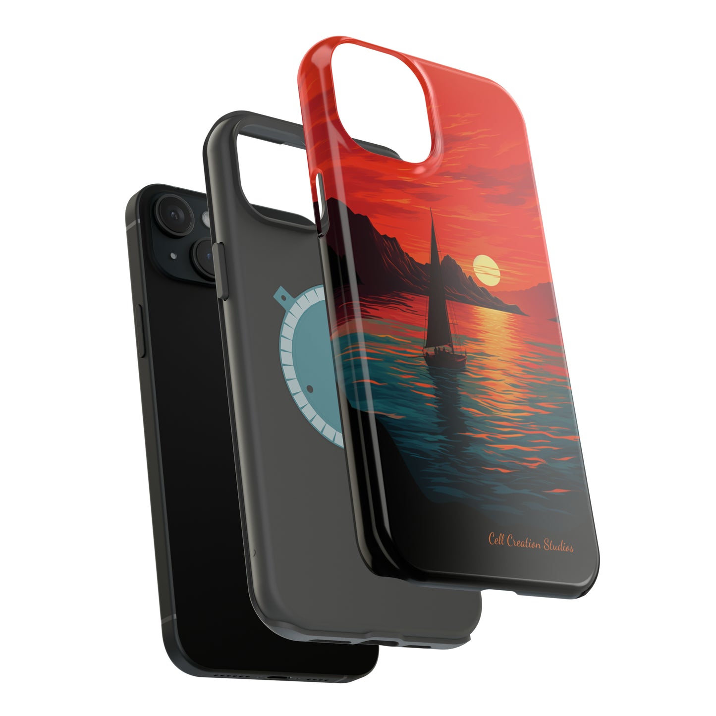 "Serenity at Sunset" -MagSafe Tough iPhone Cases