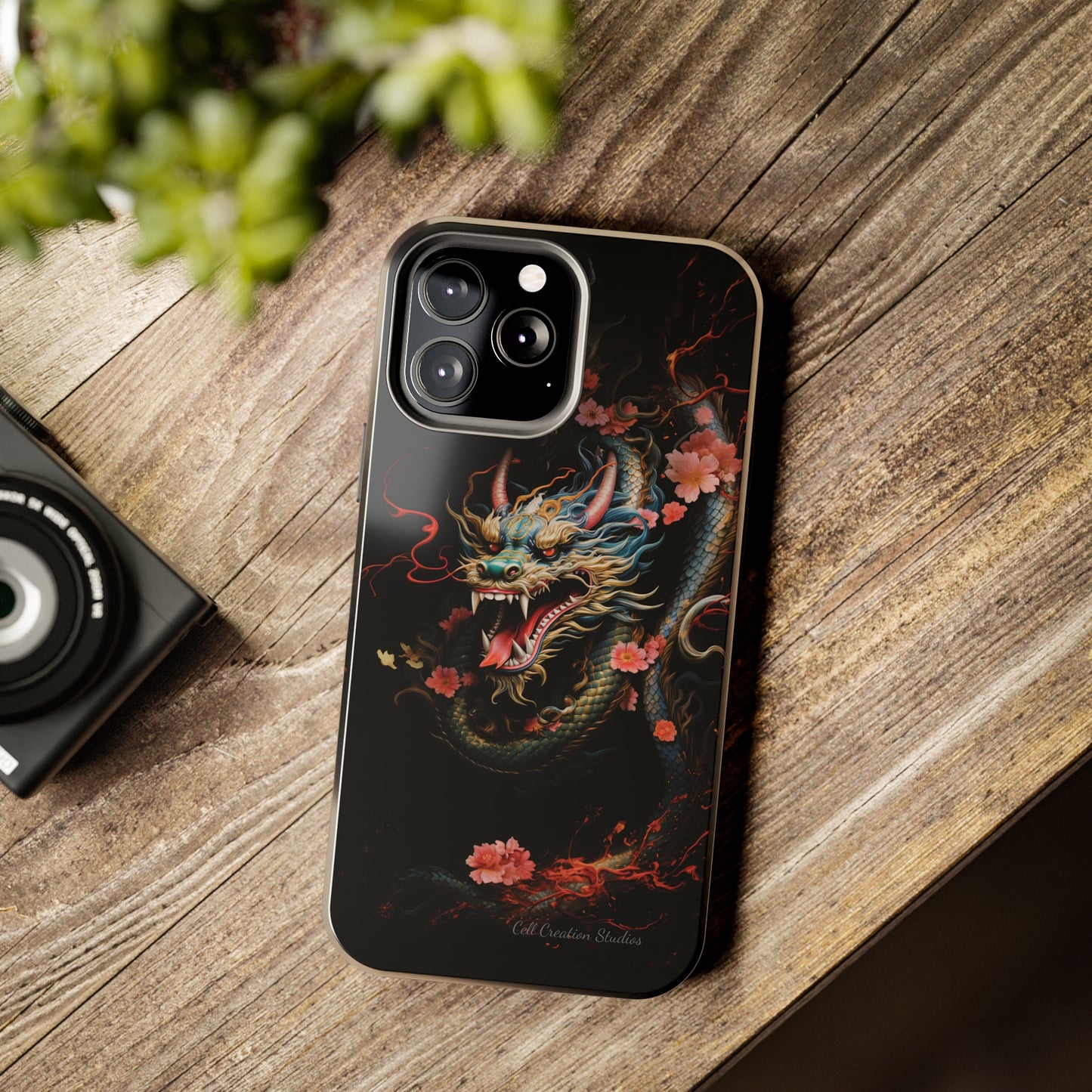 Introducing the "Mystical Japanese Dragon" Cell Phone Case – Unleash the Dragon's Power -Tough Phone Cases