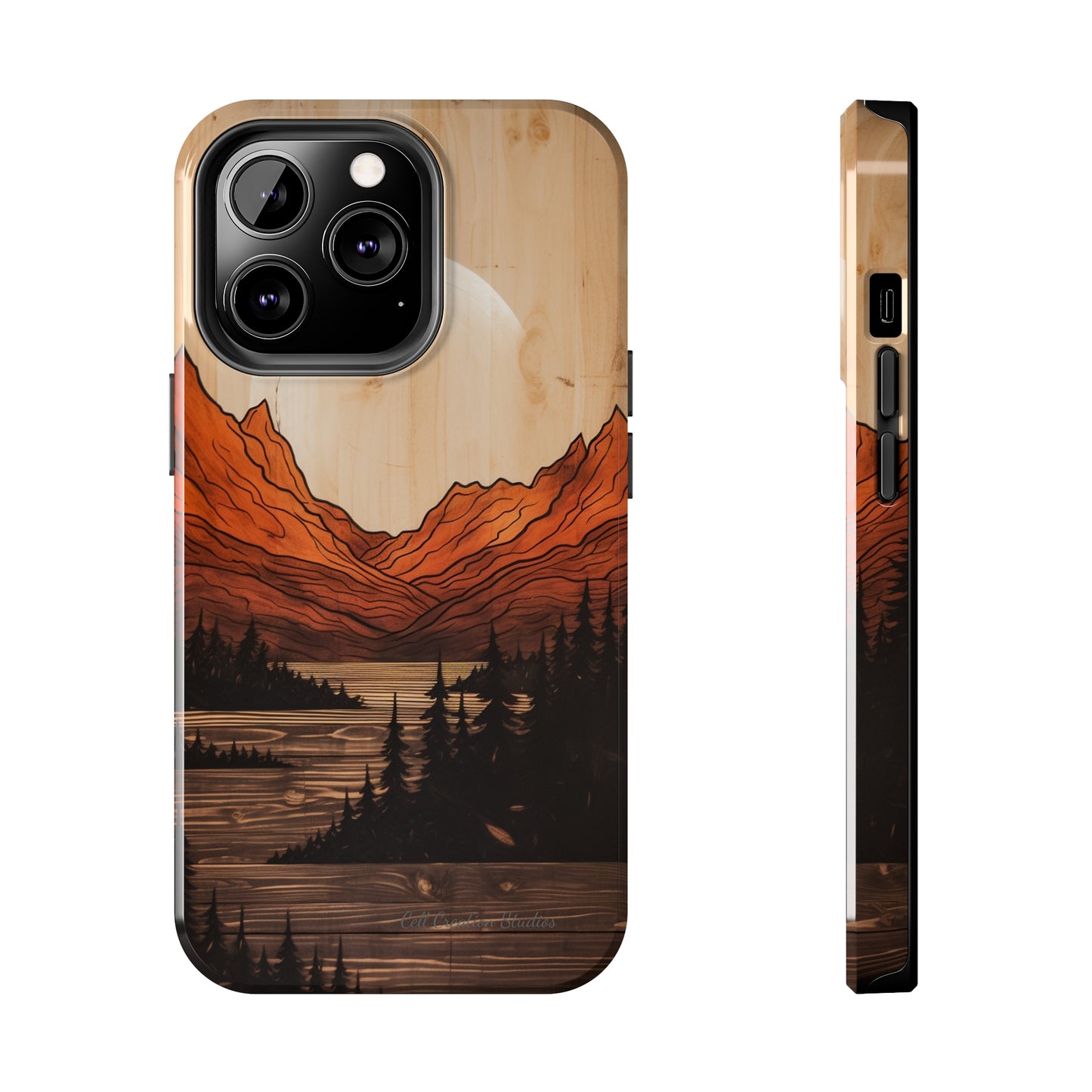 "Mountain Moonlight" Phone Case -Tough Phone Cases