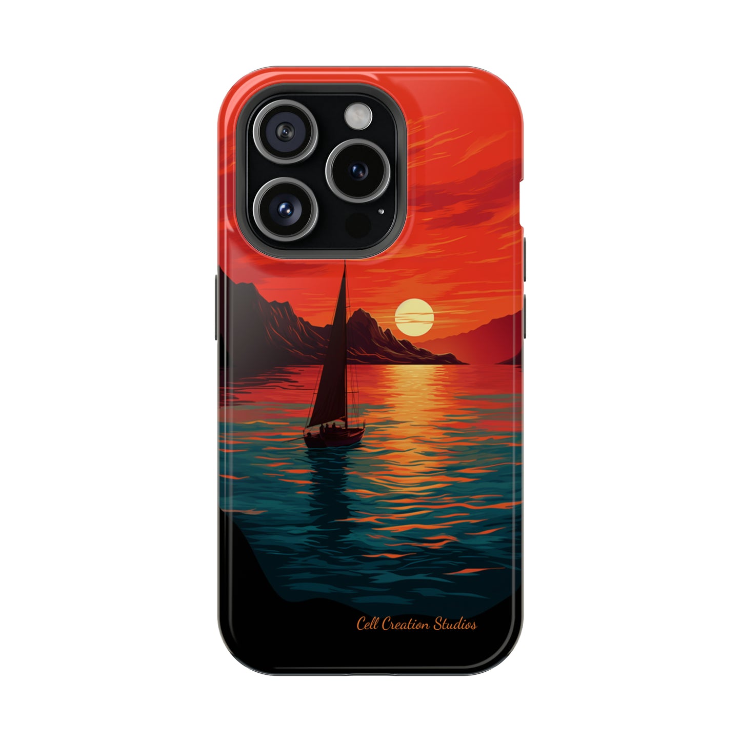 "Serenity at Sunset" -MagSafe Tough iPhone Cases