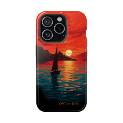 "Serenity at Sunset" -MagSafe Tough iPhone Cases