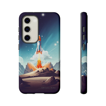 Introducing our "Galactic Odyssey" Cell Phone Case – Launch Your Device into Adventure -Tough Cases