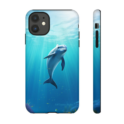 The "Dolphin Serenity" -Tough iPhone Cases