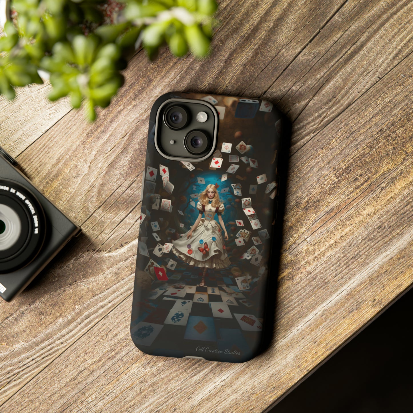 Introducing the "Alice in Wonderland" Cell Phone Case – A Journey Through Imagination -Tough Cases