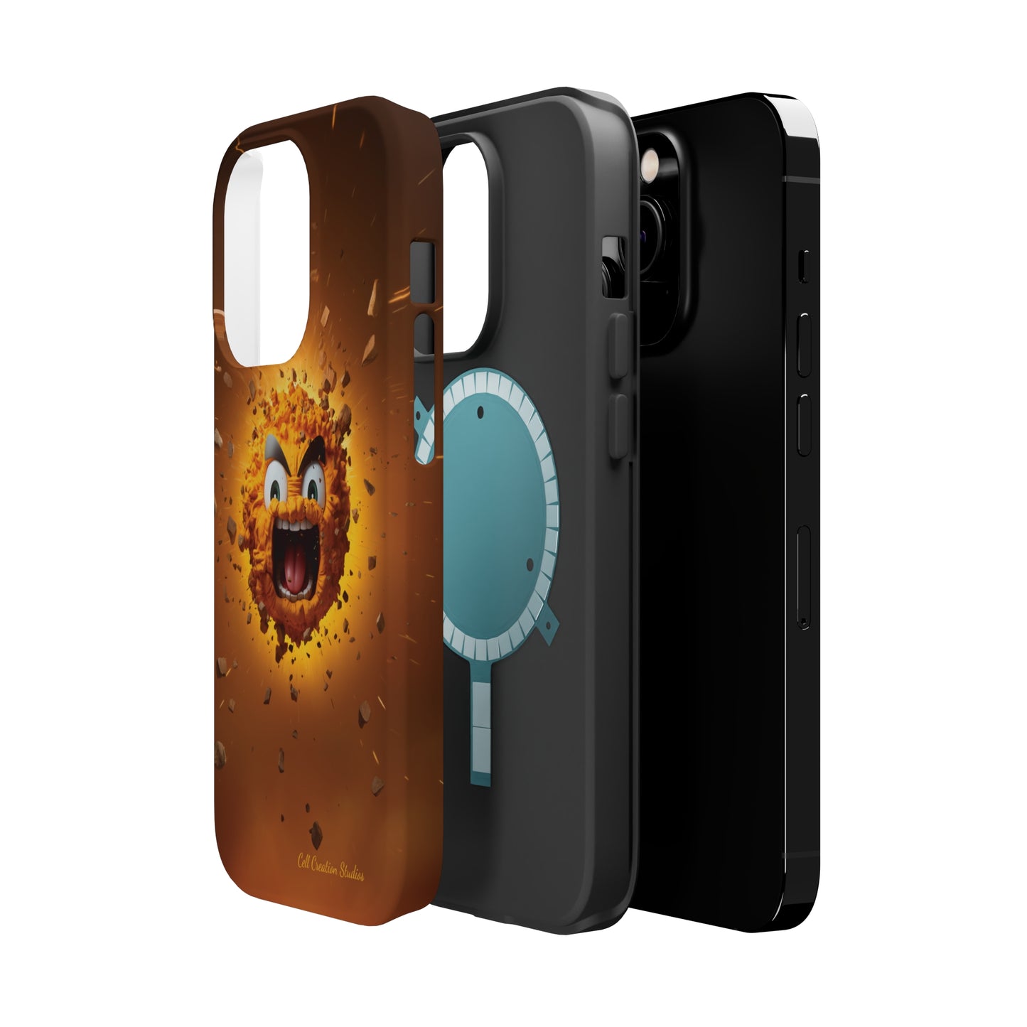 Introducing the "Emoji Explosion" Cell Phone Case – Express Yourself with a Bang -MagSafe Tough Cases