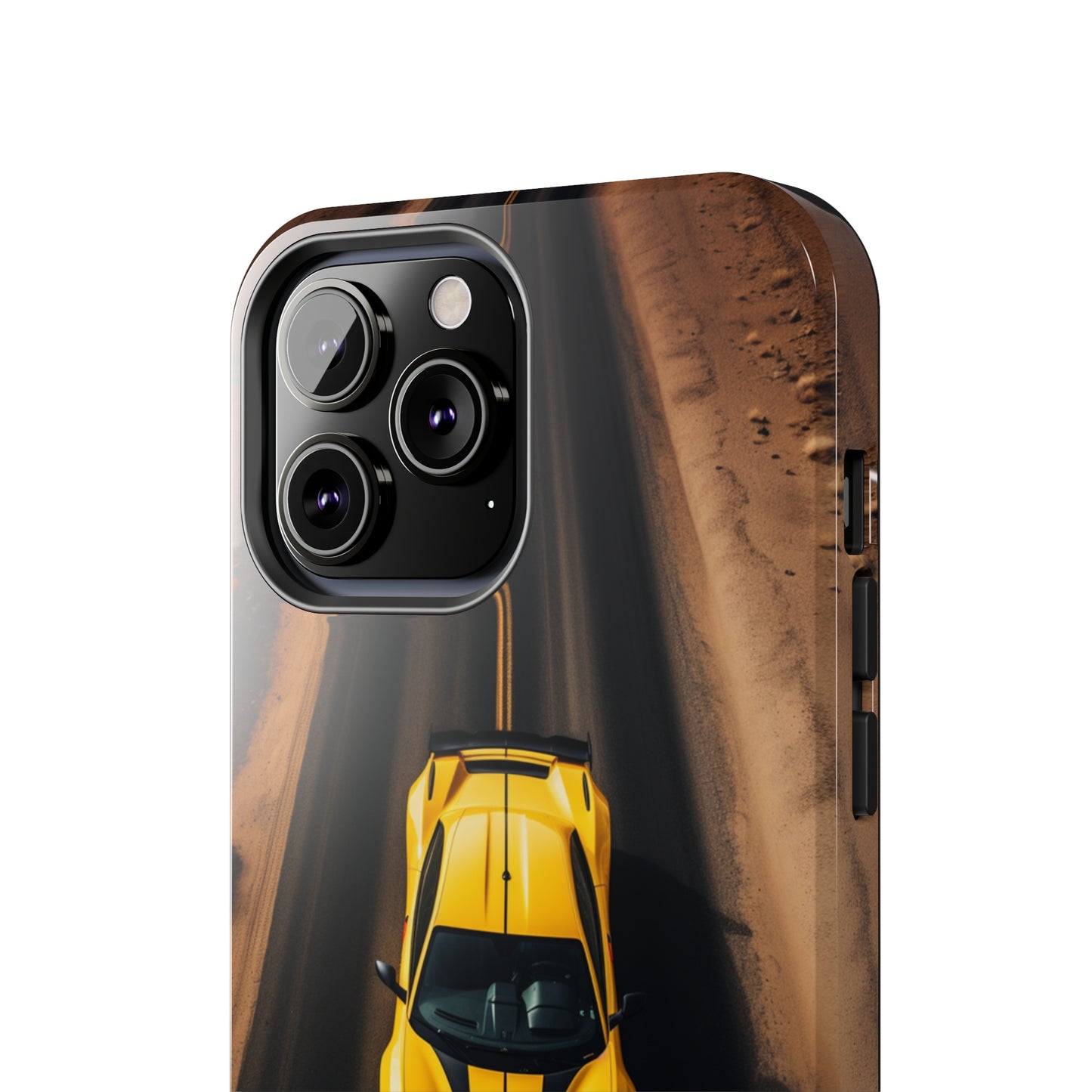 Introducing the "Desert Speedster" Cell Phone Case – Feel the Thrill of a Ferrari Racing through the Desert! -Tough Phone Cases