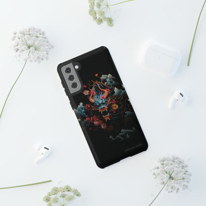 Introducing the "Japanese Dragon Majesty" Cell Phone Case – Embrace the Legend in Style -Tough Cases