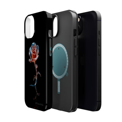 The "Glass Rose Elegance" Phone Case -MagSafe Tough Cases