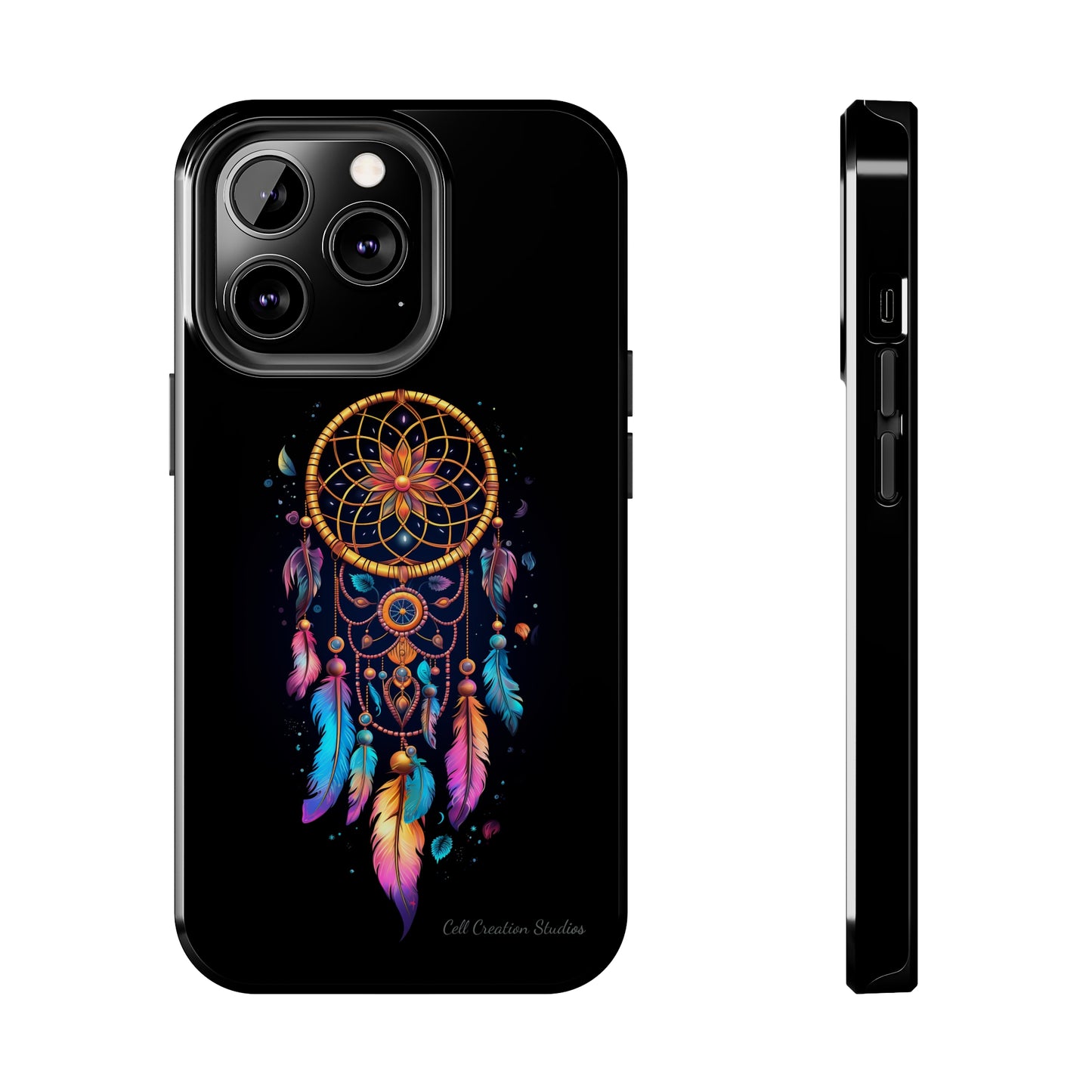 Introducing the "Dream Catcher Delight" Cell Phone Case – Embrace the Magic of Dreams -Tough Phone Cases